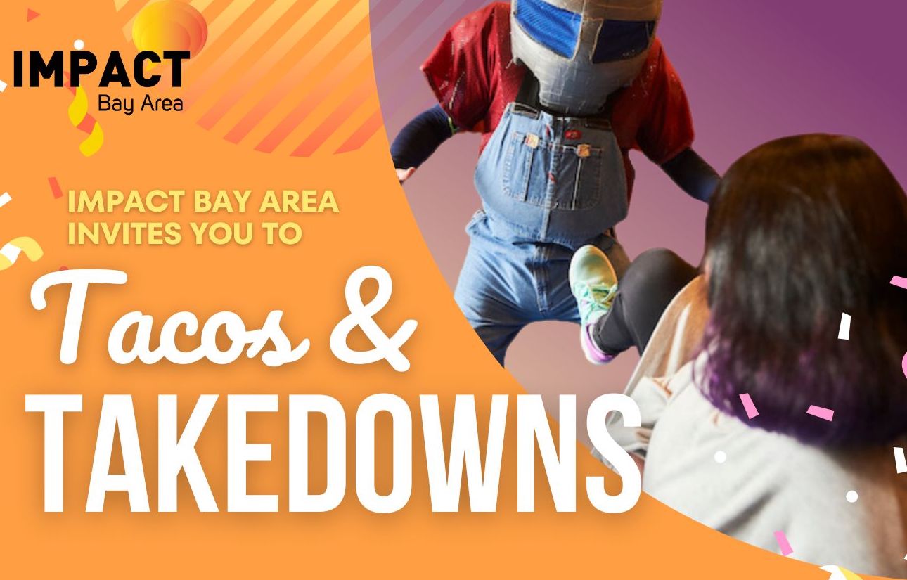Banner with event Title: Tacos & Takedowns