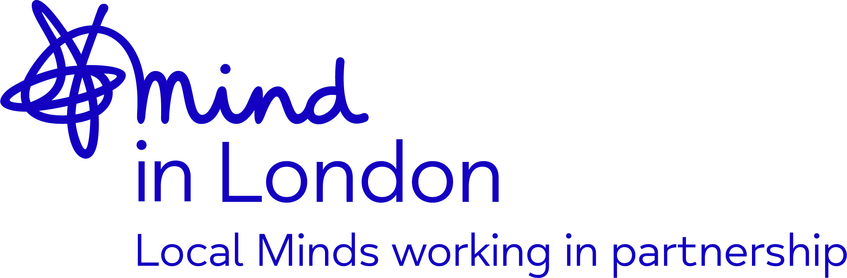 Mind in London. Strapline: Local Minds working in partnership