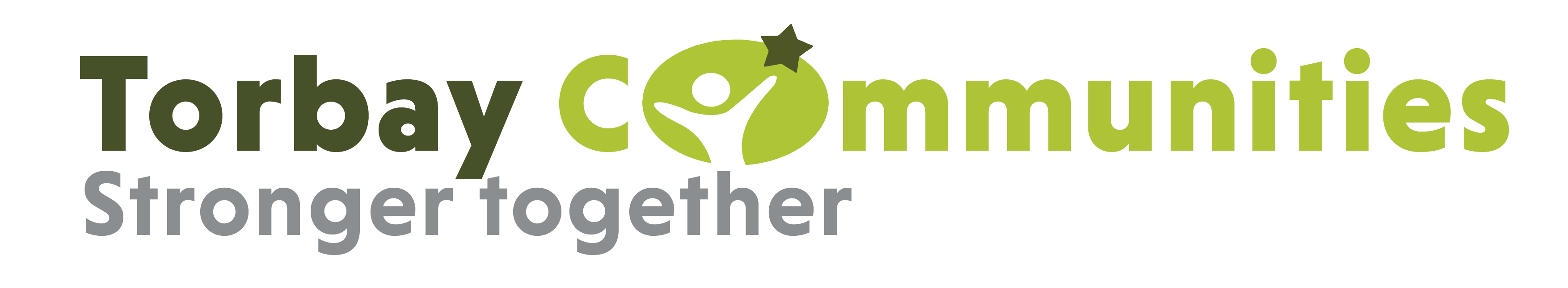 Torbay Communities. Strapline: Stronger together