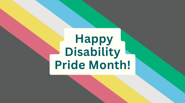 Disability Pride – you did it!