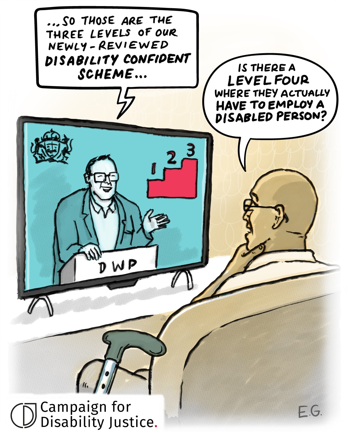 A vote of no confidence in Disability Confident