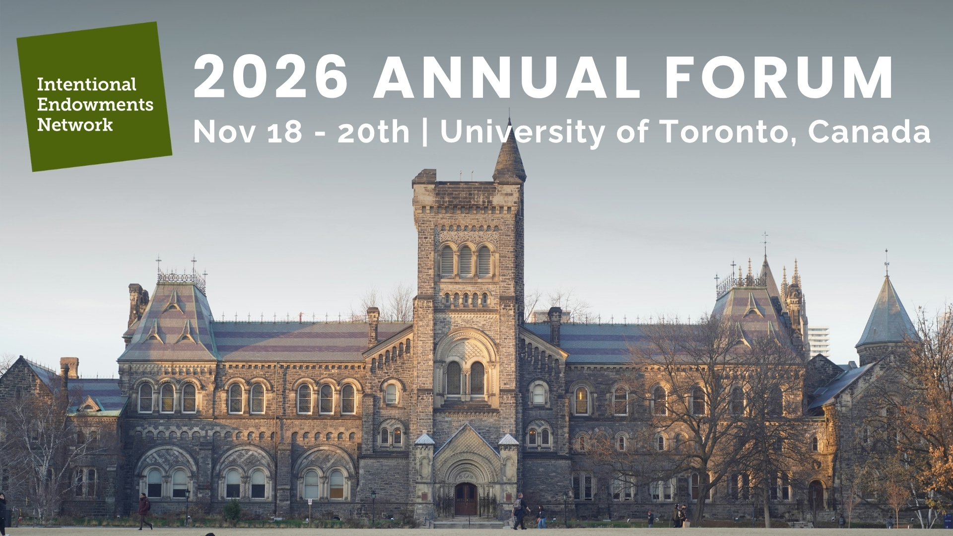IEN 2026 Annual Forum — University of Toronto