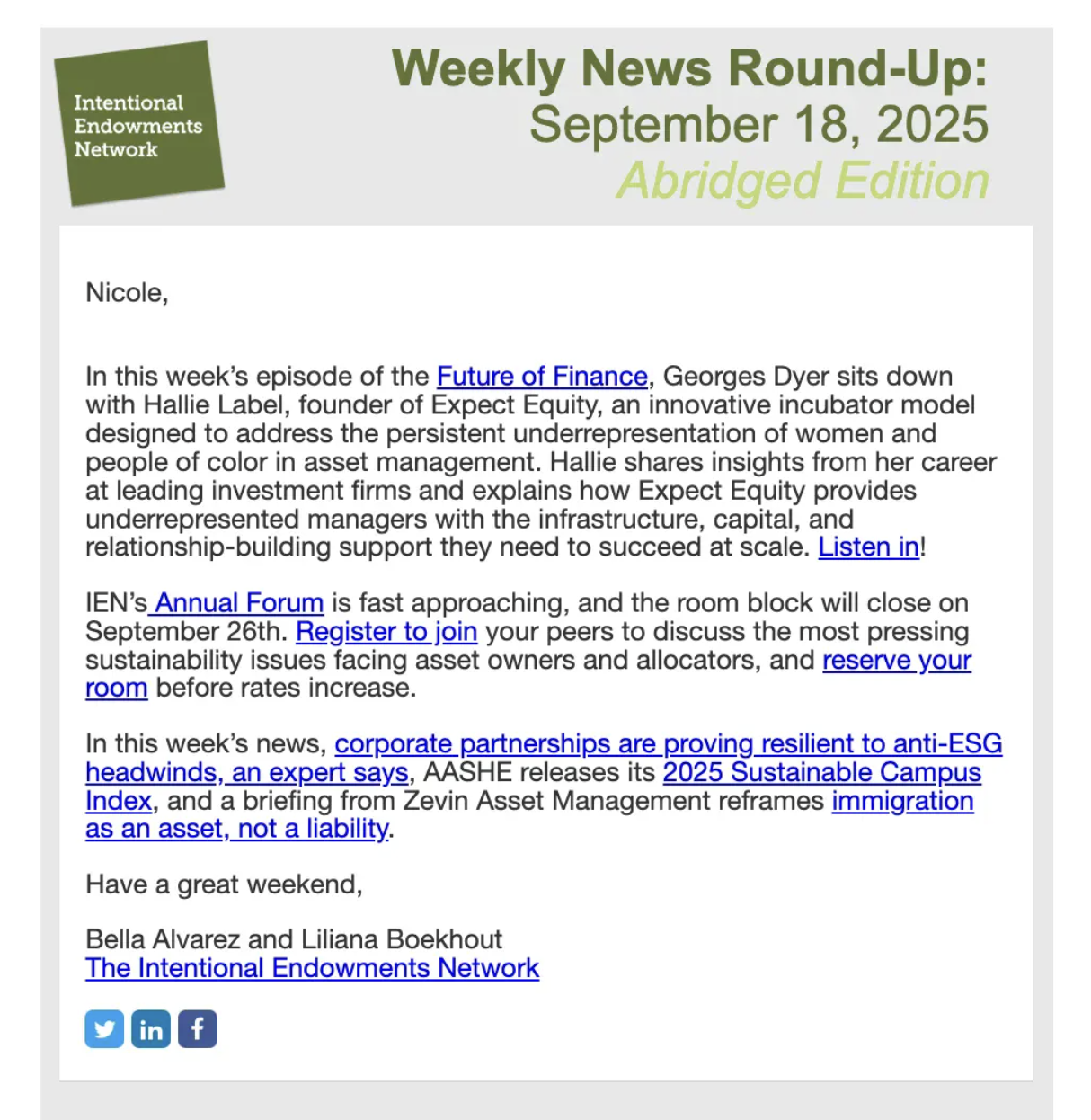 Newsletter