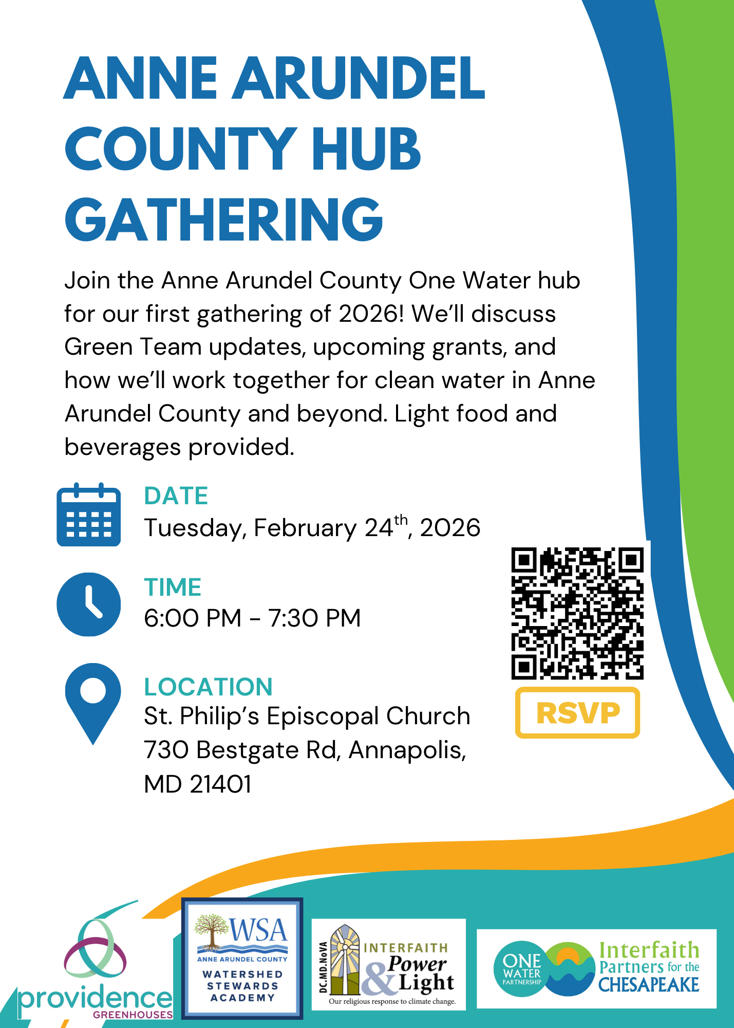Anne Arundel County Hub Gathering flier