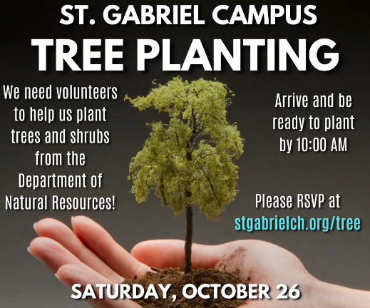 Saint Gabriel Tree Planting