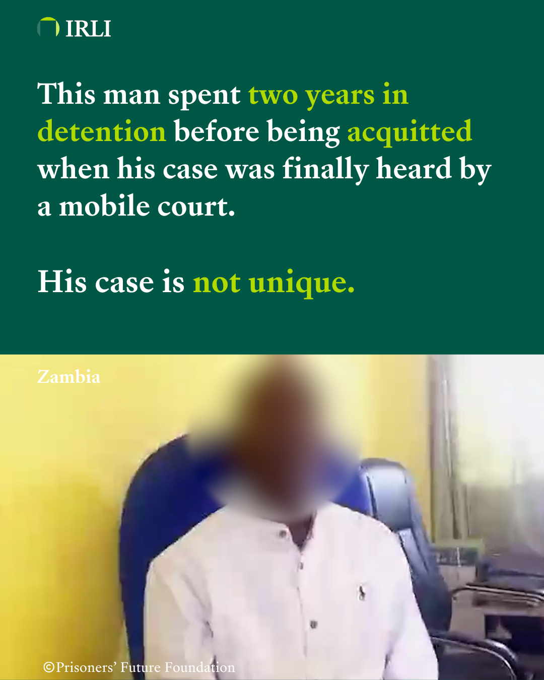 Man two years in detention before acquitted in Zambia