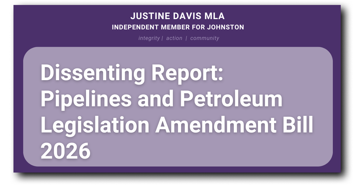 Pipelines and Petroleum Legislation Amendment Bill 2026