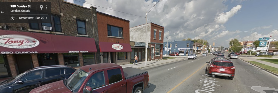 Dundas St street view