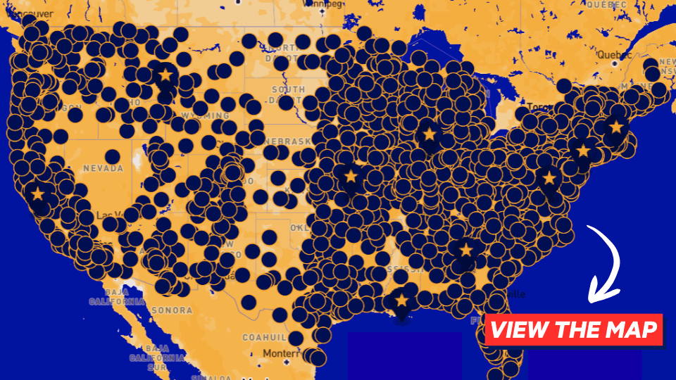map of events