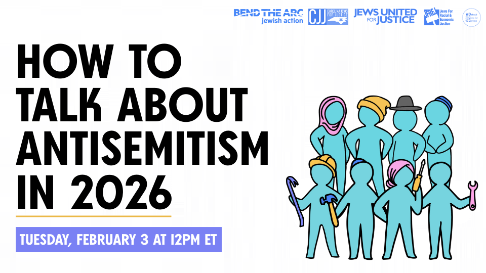  Tuesday, February 3rd, 12pm ET — RSVP for How to Talk About
Antisemitism in 2026.