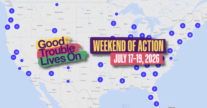 Map of events
