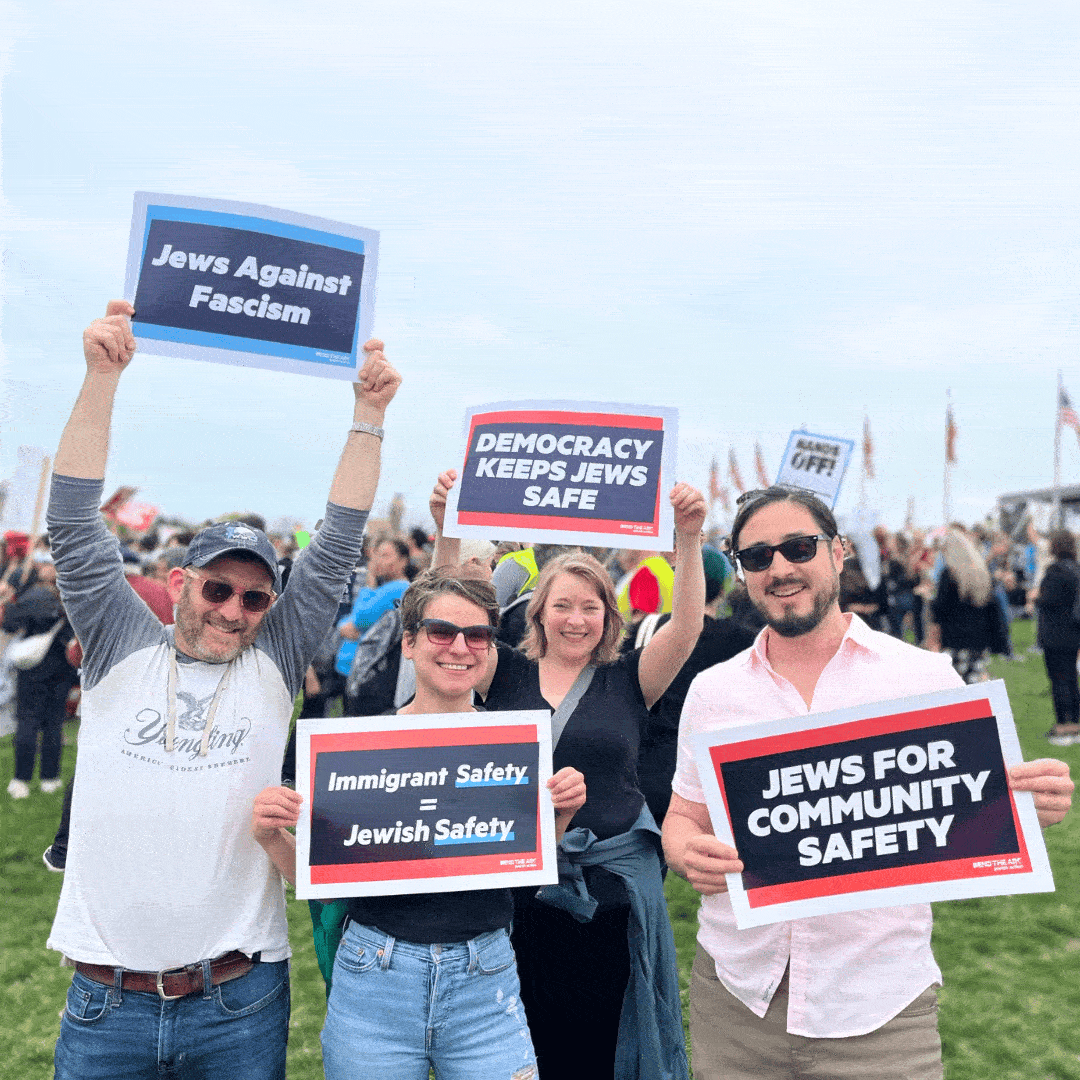 Jews and allies showing up to break records alongside millions of
dissenters around the country in 2025.