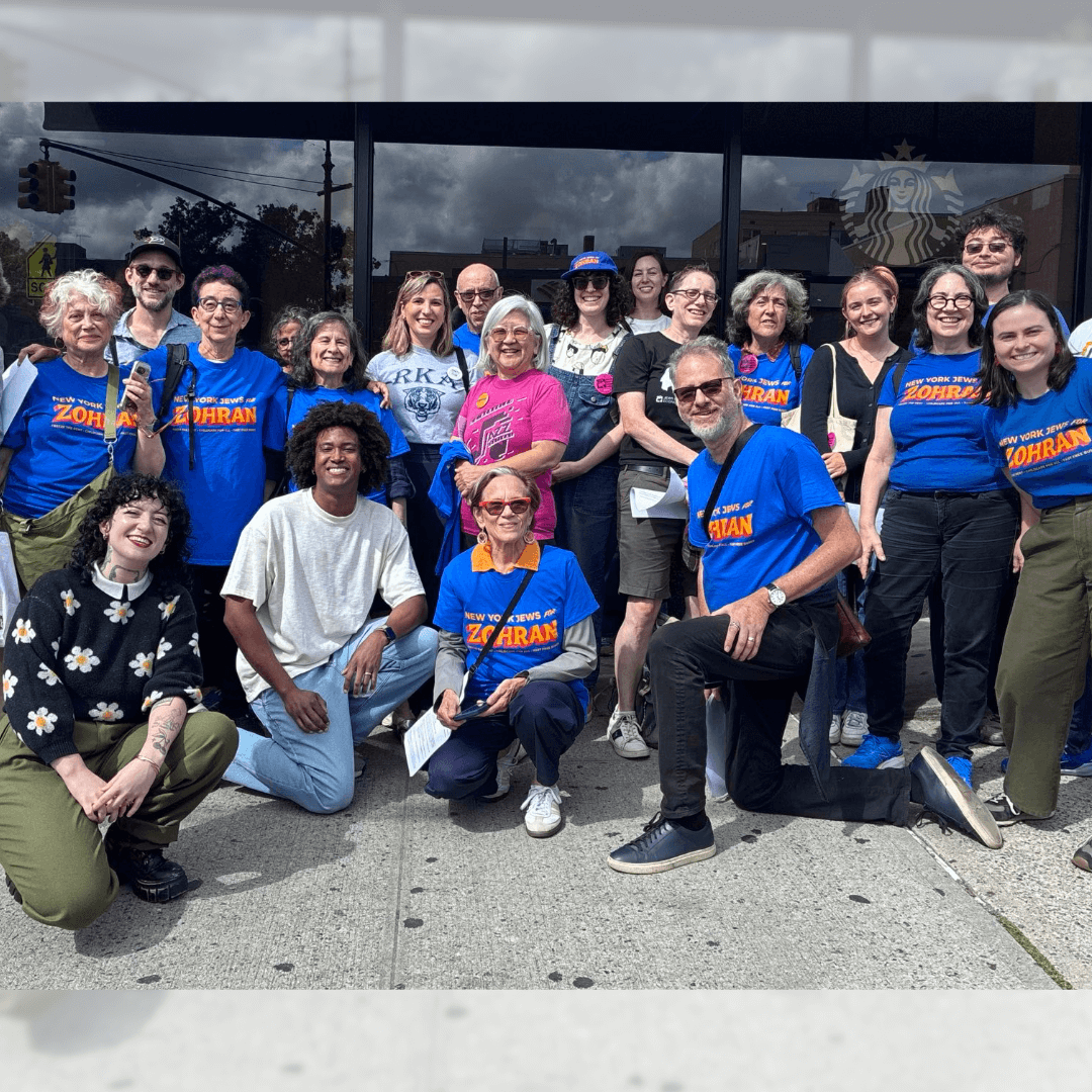 Jews for Zohran, including Bend the Arc leaders