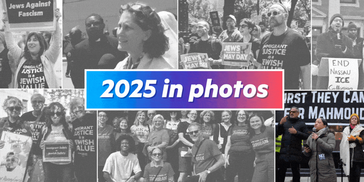 Image that reads "2025 in photos" with images behind it of our movement in action this year.