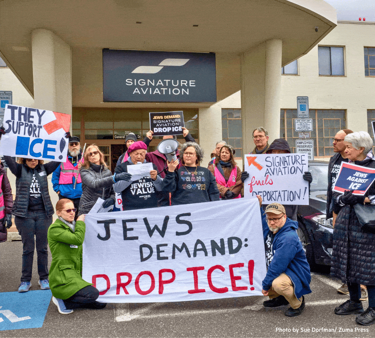 Jews taking action to demand Signature Aviation: Drop ICE