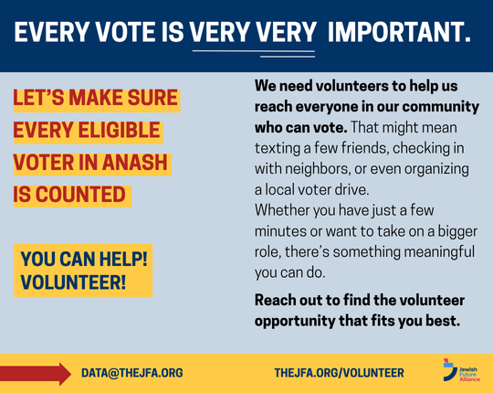 volunteer to get votes