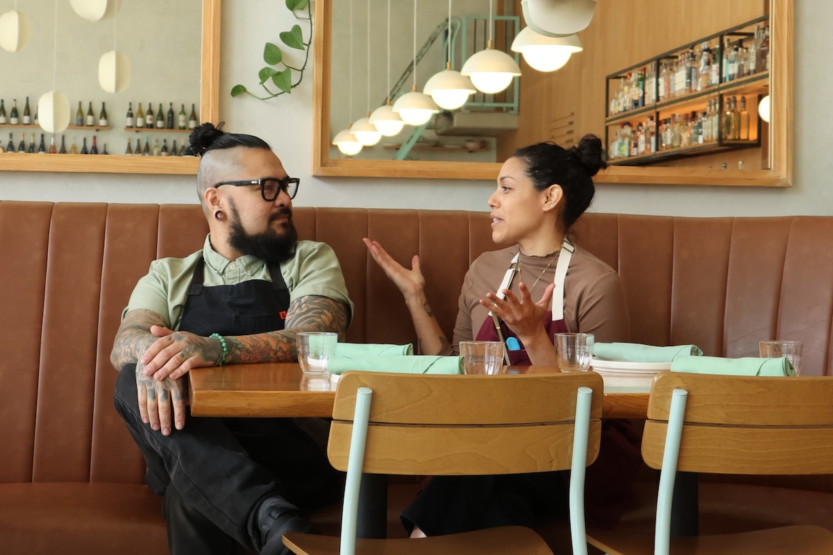 Chefs Jon & Amanda Perez