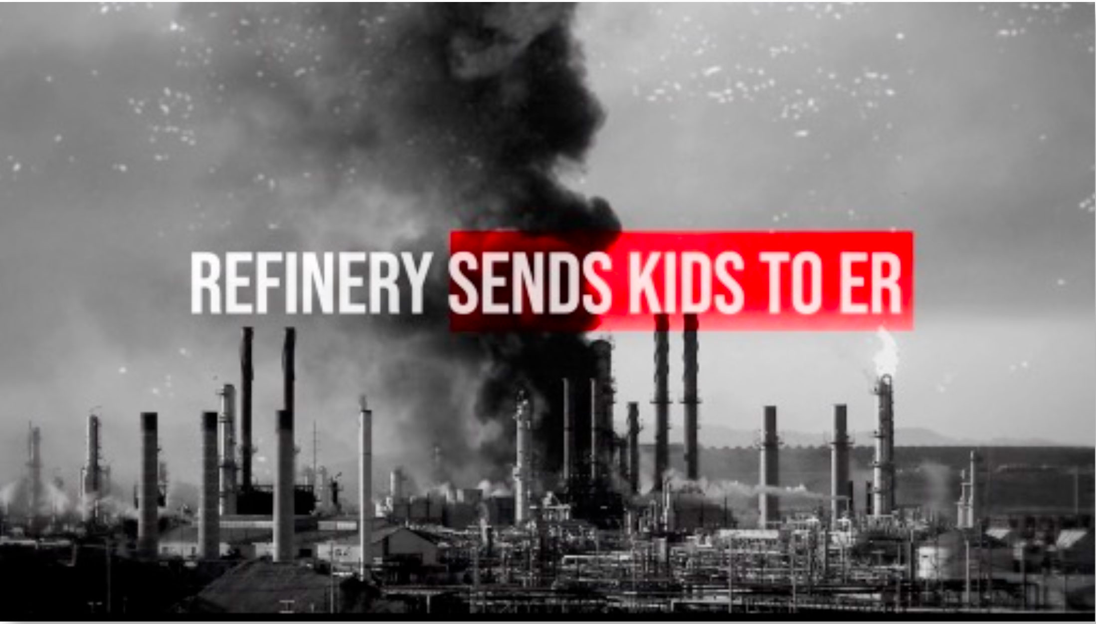 Chevron refinery in Richmond, California