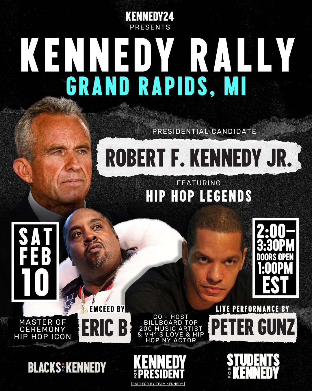 Grand Rapids, MI - Sat, 01:00 PM EST - RSVP