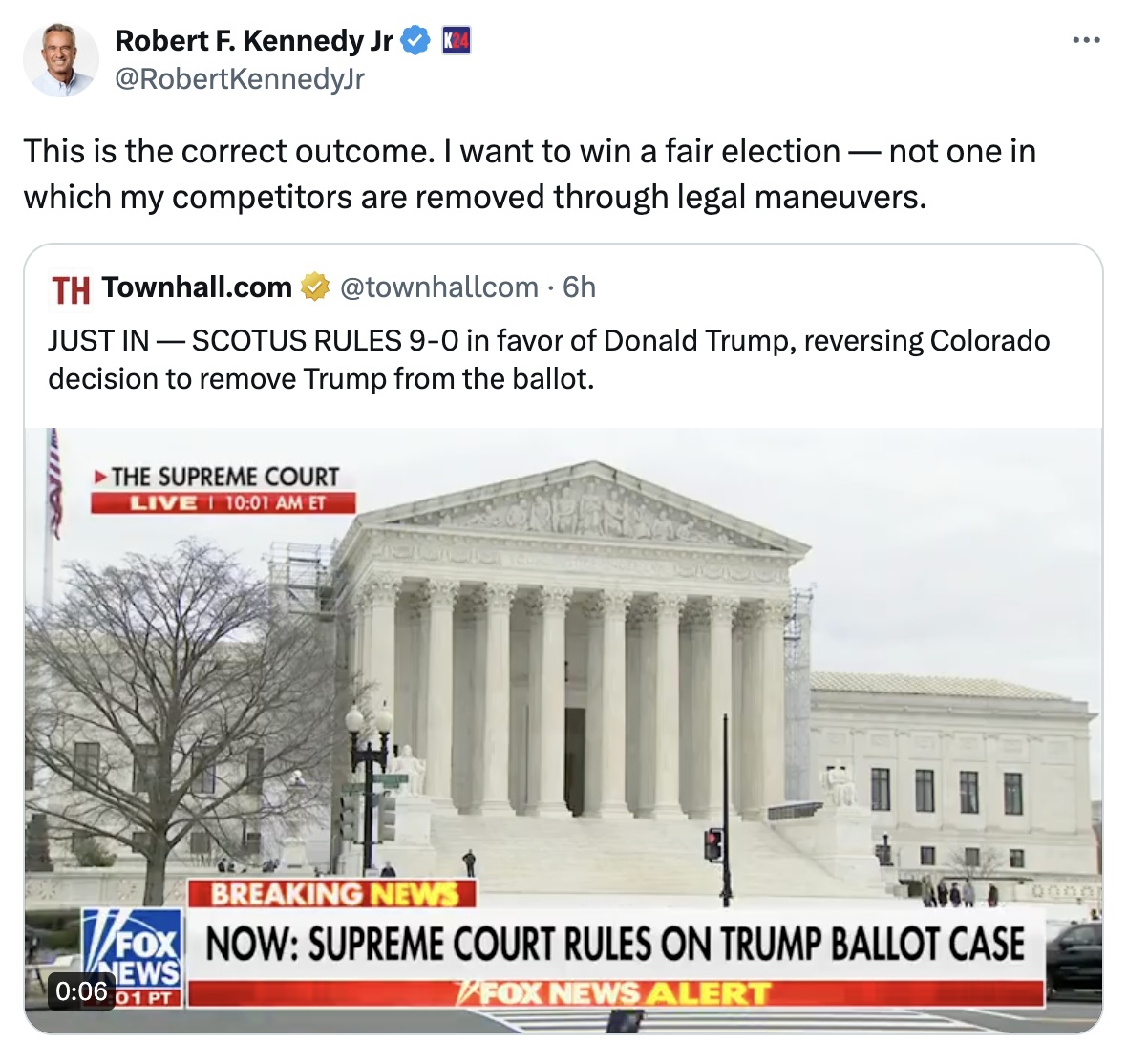 Robert F. Kennedy, Jr. on Twitter