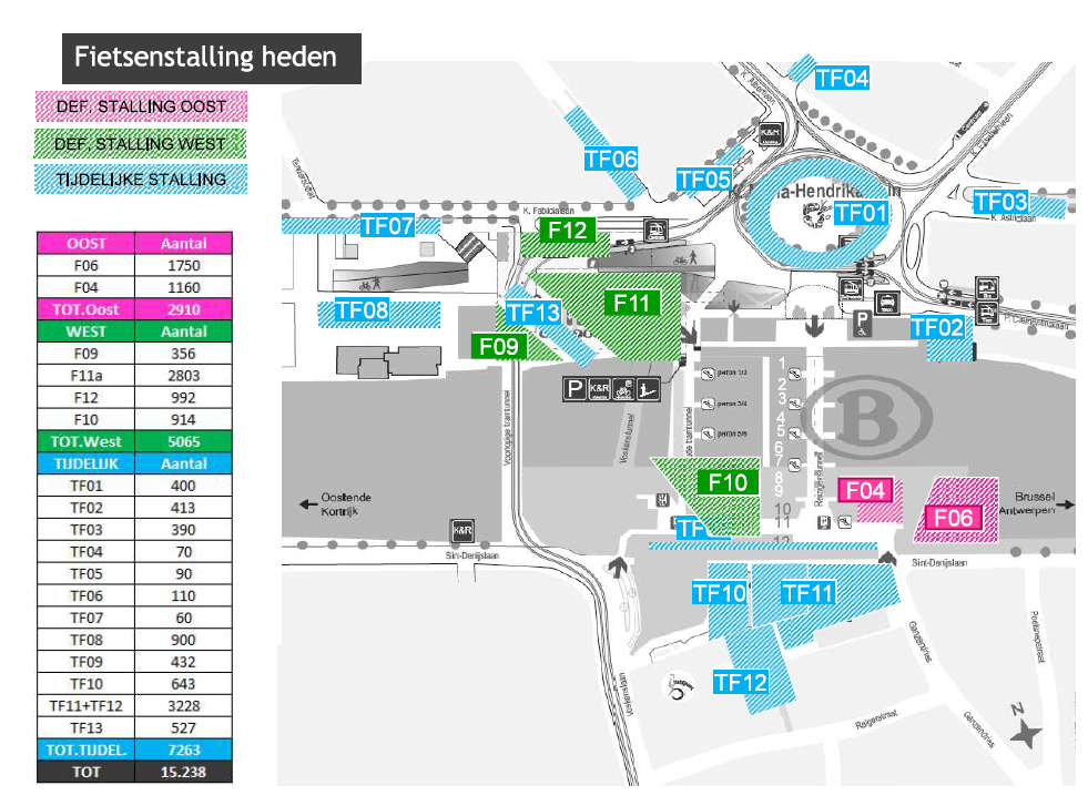 Fietsenstallingen GSP - Heden