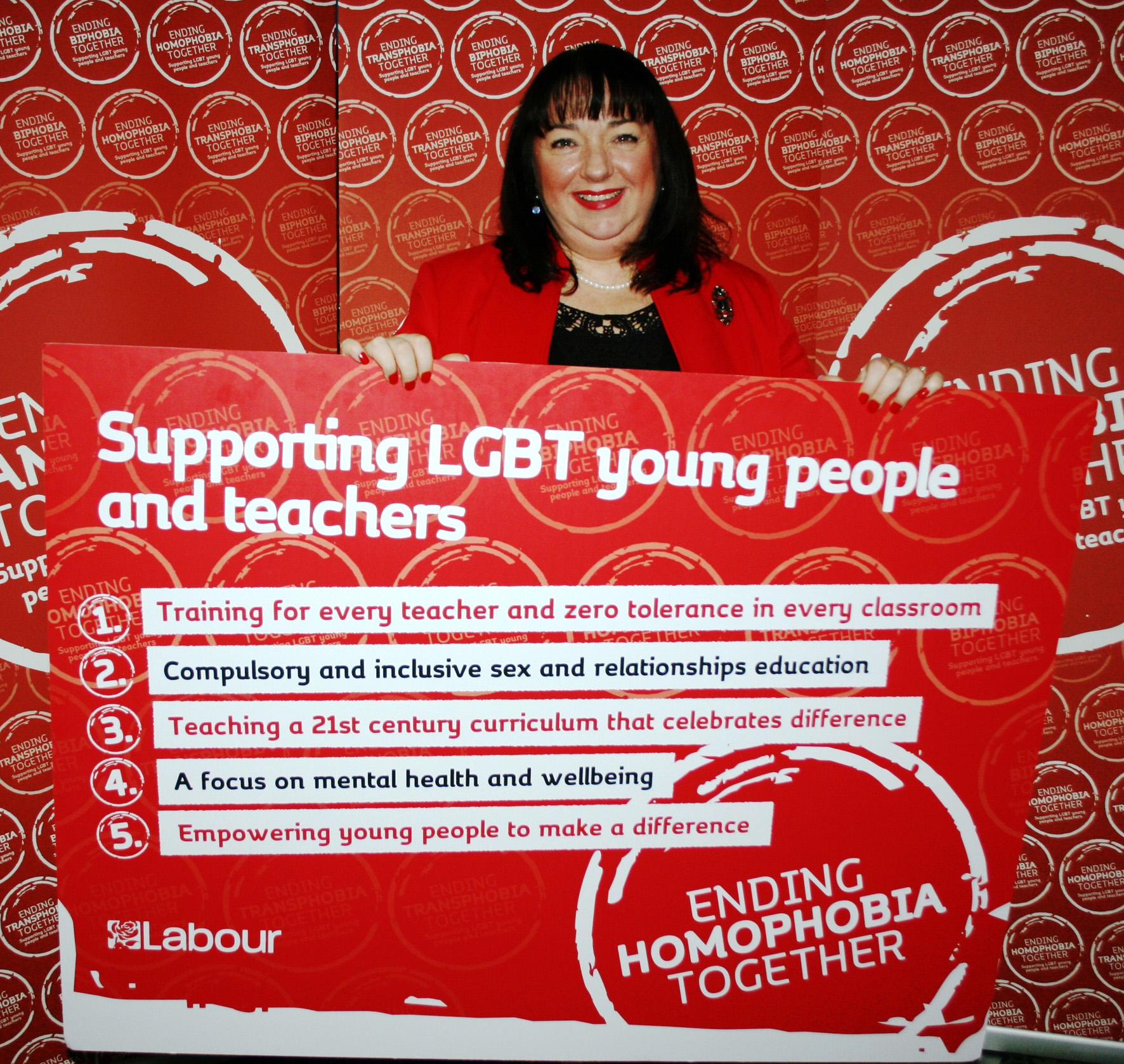 Labours pledge to eradicate homophobic bullying in the classroom