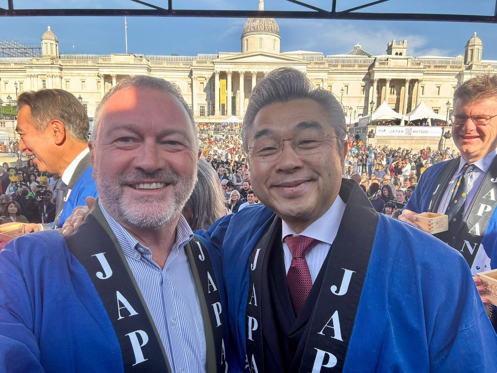 Steve Reed celebrates UK-Japan friendship at Trafalgar Square festival