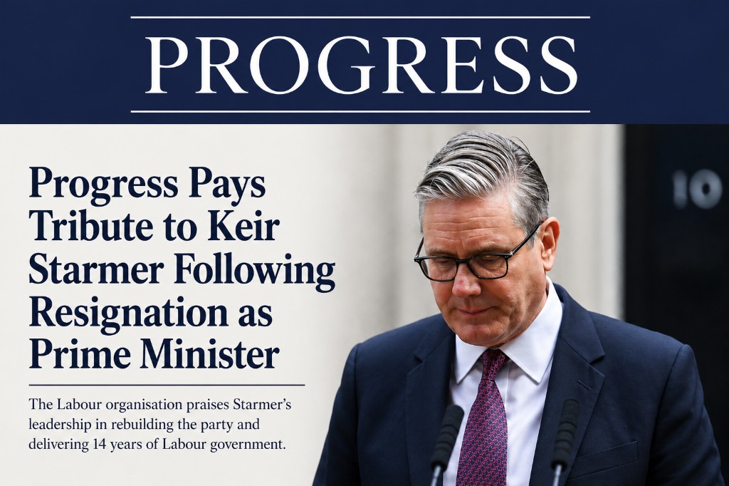Progress Pays Tribute to Keir Starmer Following Resignation as Prime Minister