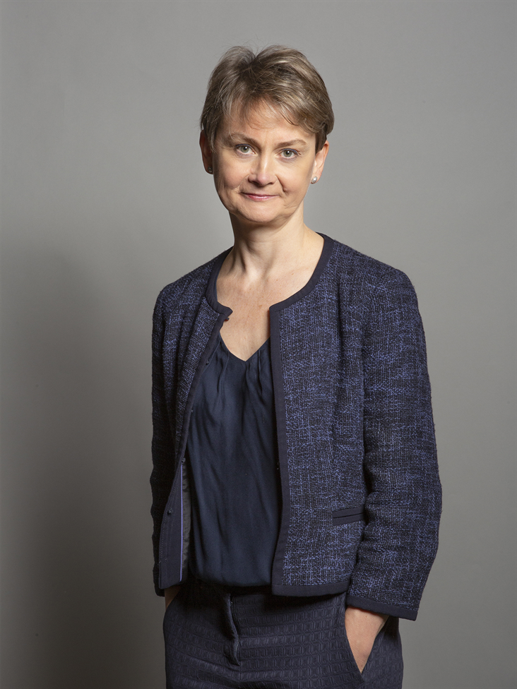Yvette Cooper MP, Secretary of State for Health and Social Care