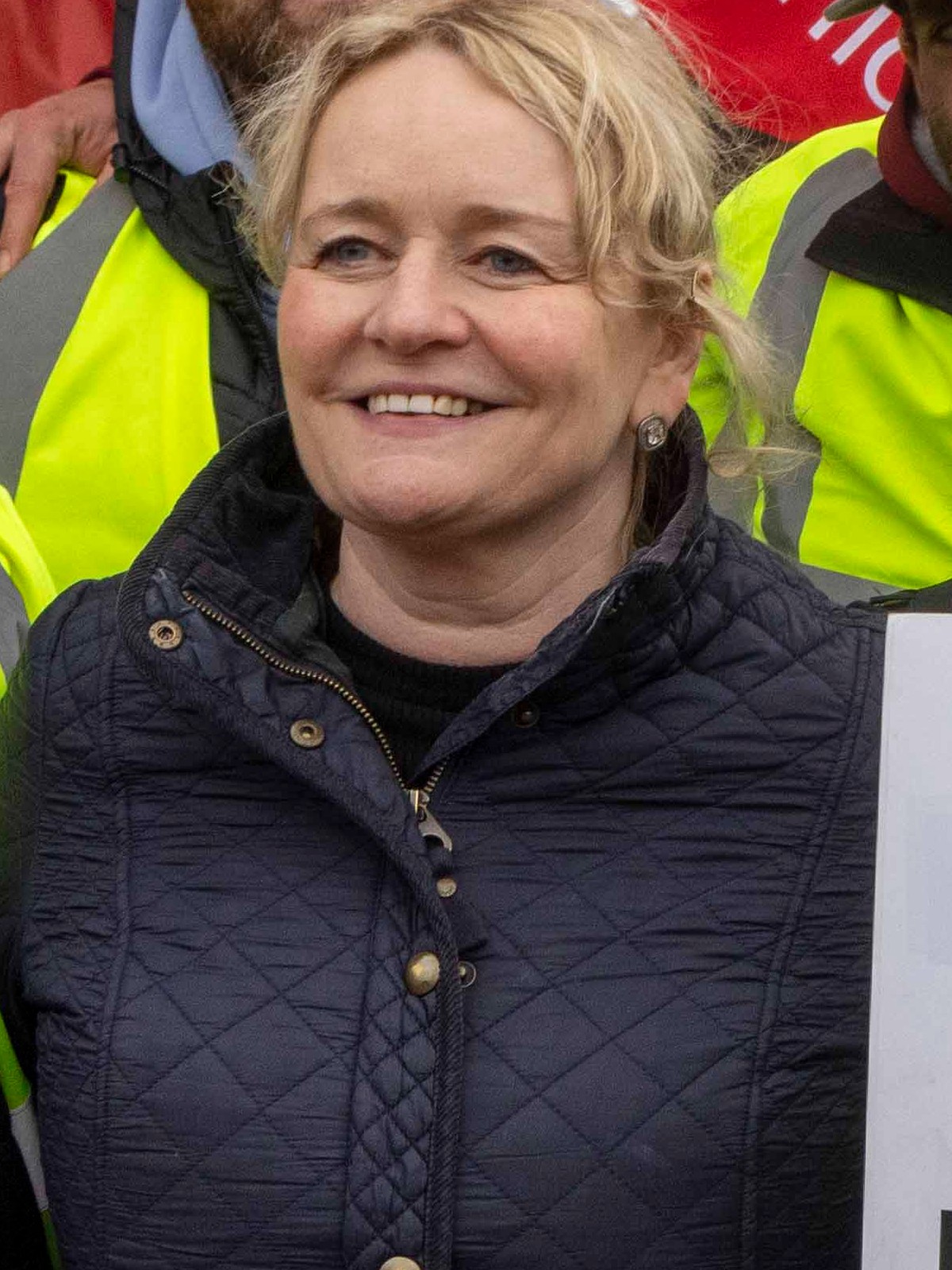 Sharon Graham, general secretary of Unite. Photo: Unite / Wikimedia Commons (BAKKAVOR visit).