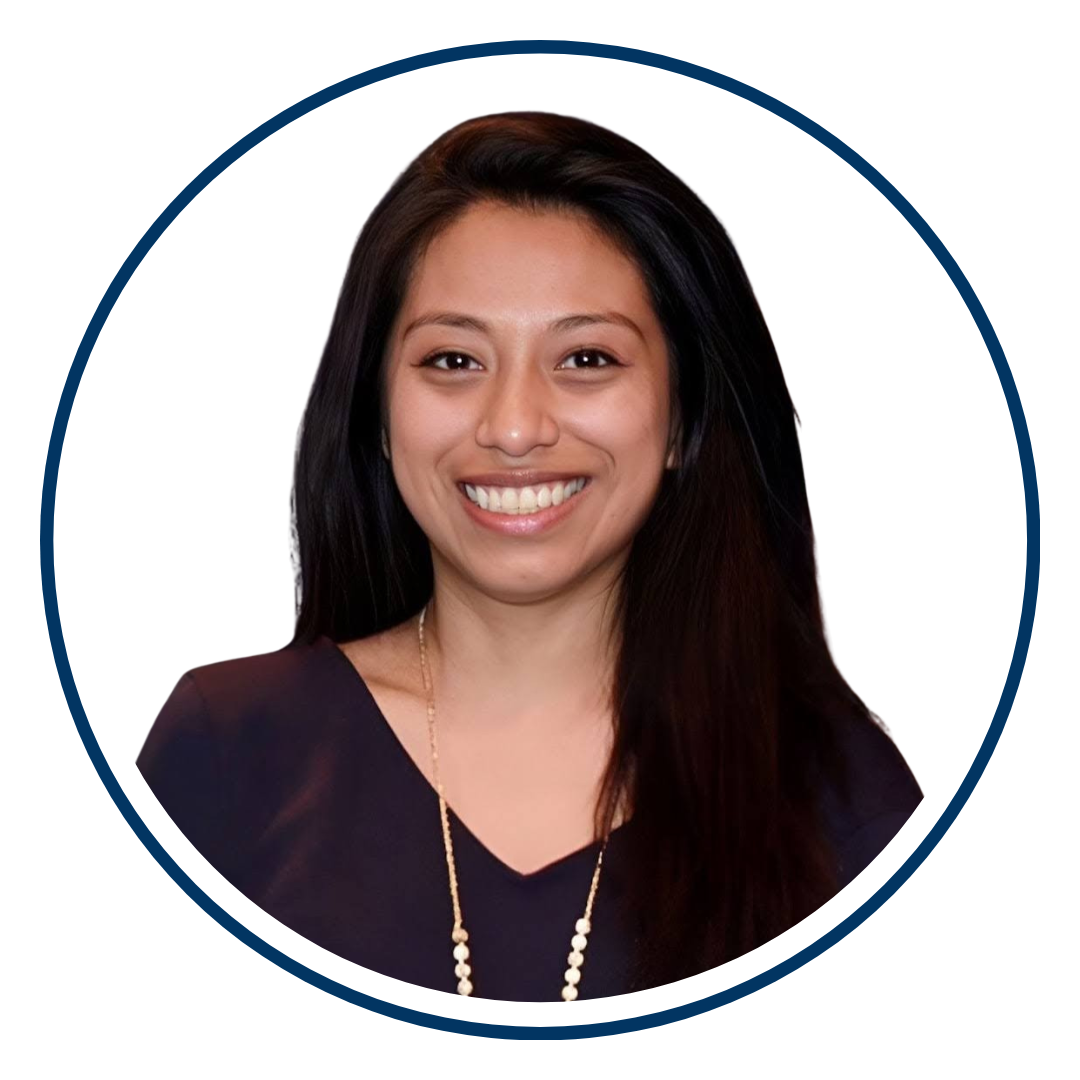 Latina woman short black hair