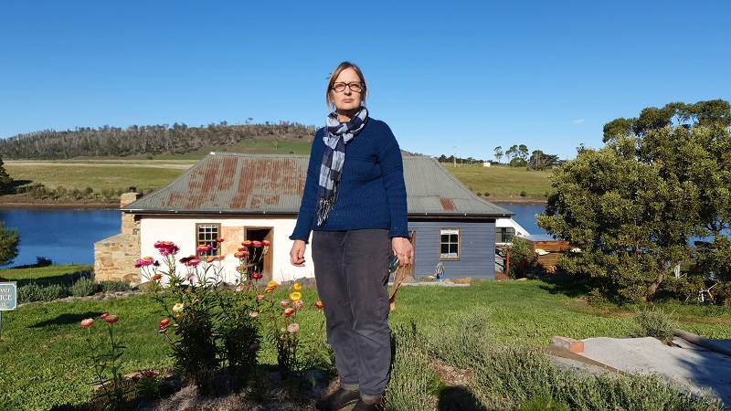 Seed collecting with Ruth Mollison, Island Seeds
