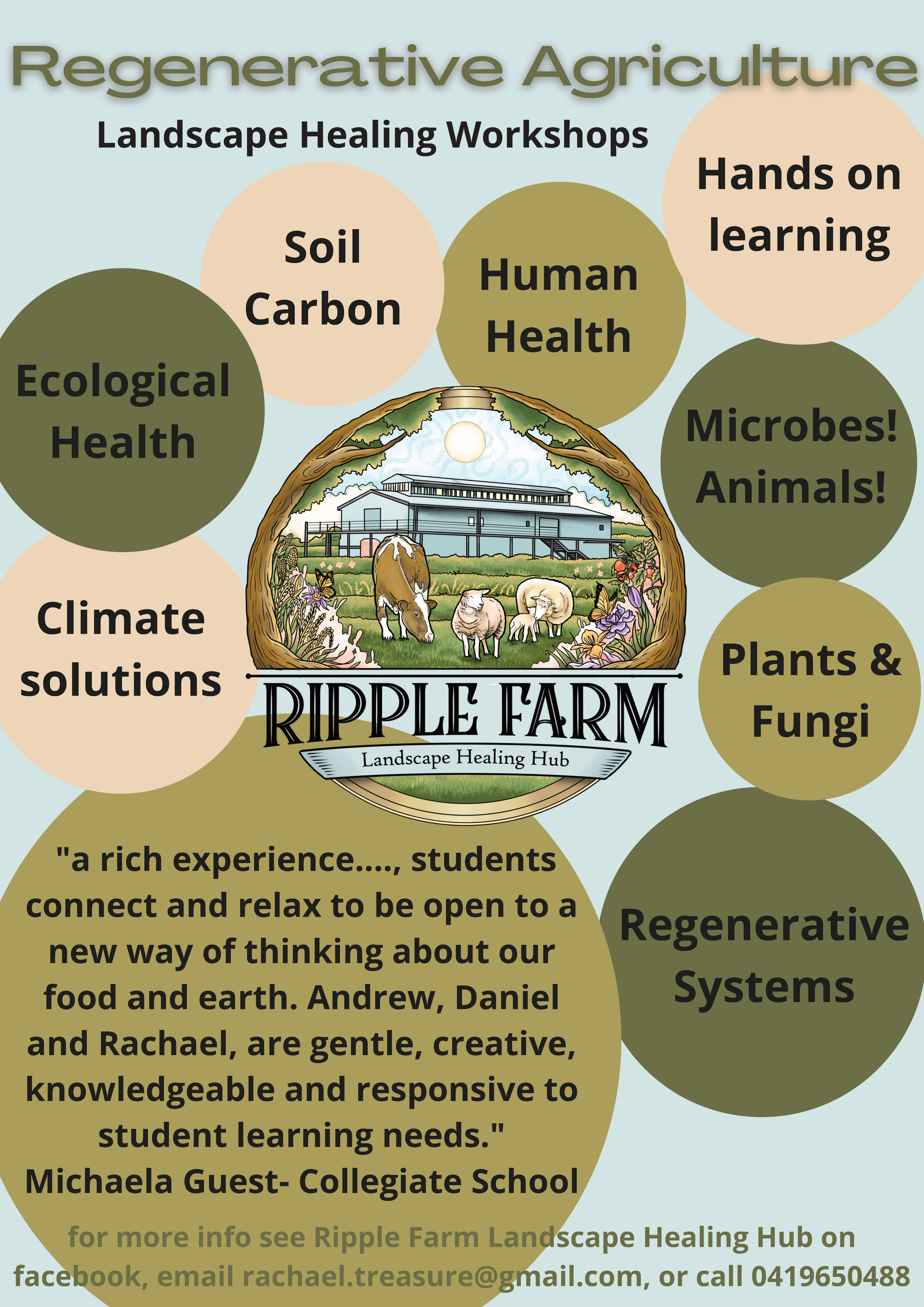 Ripple Farm, Landscape Healing Hub