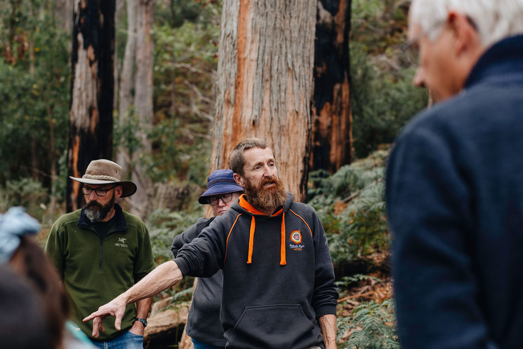 A Cultural Burning Walk and Talk with Jason