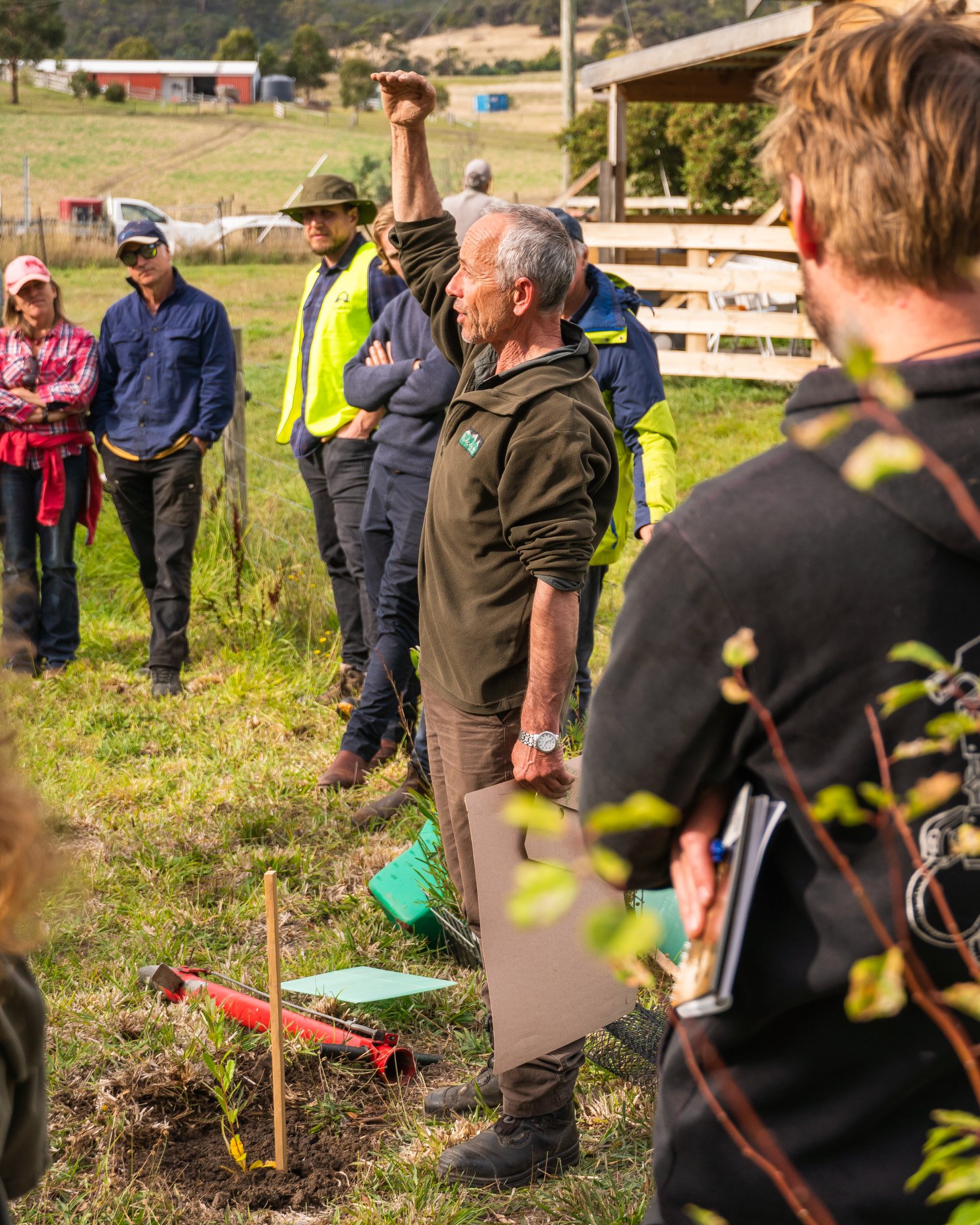 Revegetation Training with Herbert Staubmann 