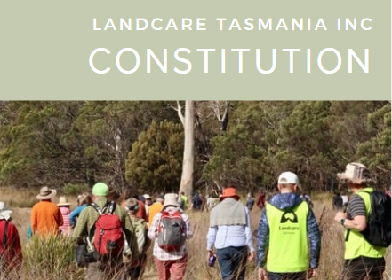 Updating Landcare Tasmania's Constitution