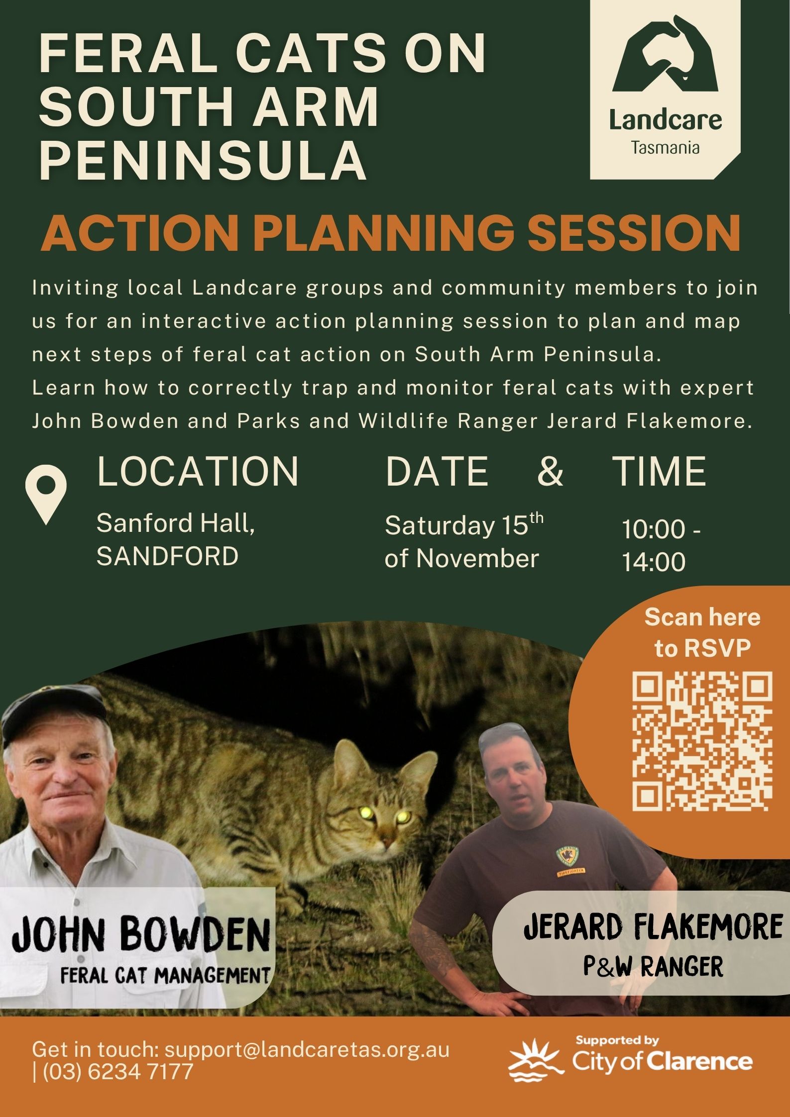 Workshop: Trapping, Monitoring and Project Support - Managing Feral Cats.