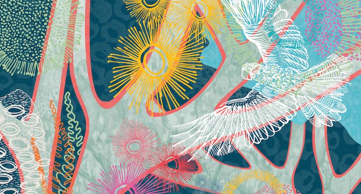 WA Landcarers’ Hall of Fame artwork courtesy of Emily Jackson Art and Design