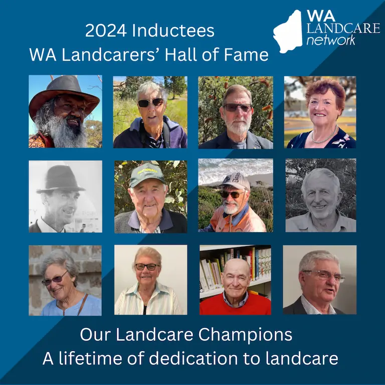 2024 WA Landcarers’ Hall of Fame Inductees