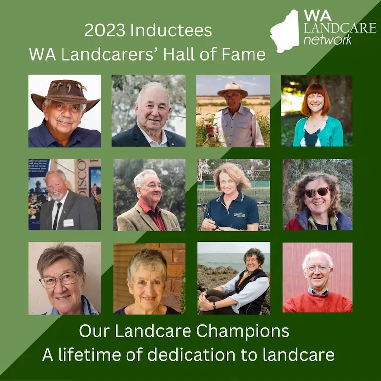 2023 WA Landcarers’ Hall of Fame Inductees