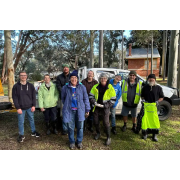 National Tree Day - Federation Park Serpentine Planting event - banner image