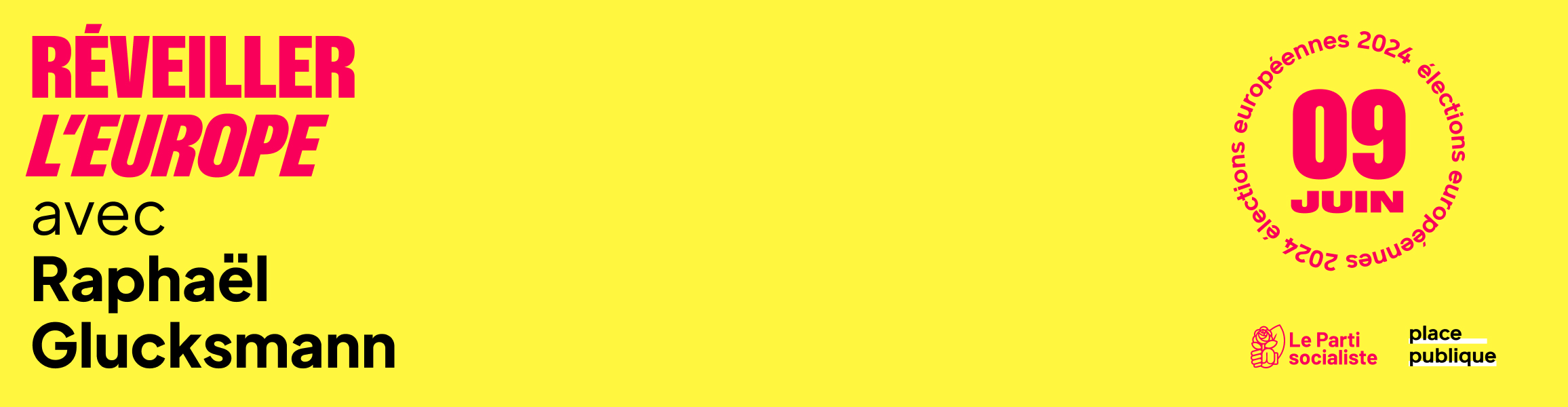 Le bandeau de la campagne