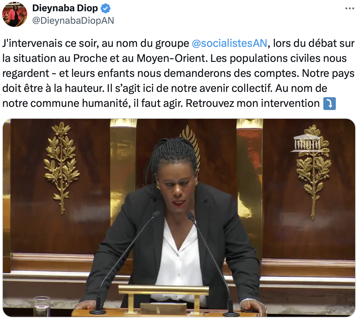 Dieynaba Diop sur la situation au Proche et au  Moyen-Orient