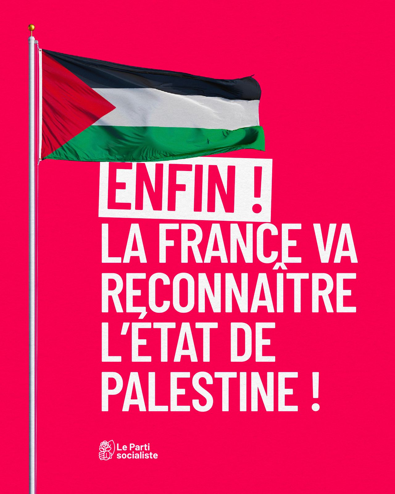 Enfin ! La France va reconnaître l'État de  Palestine !