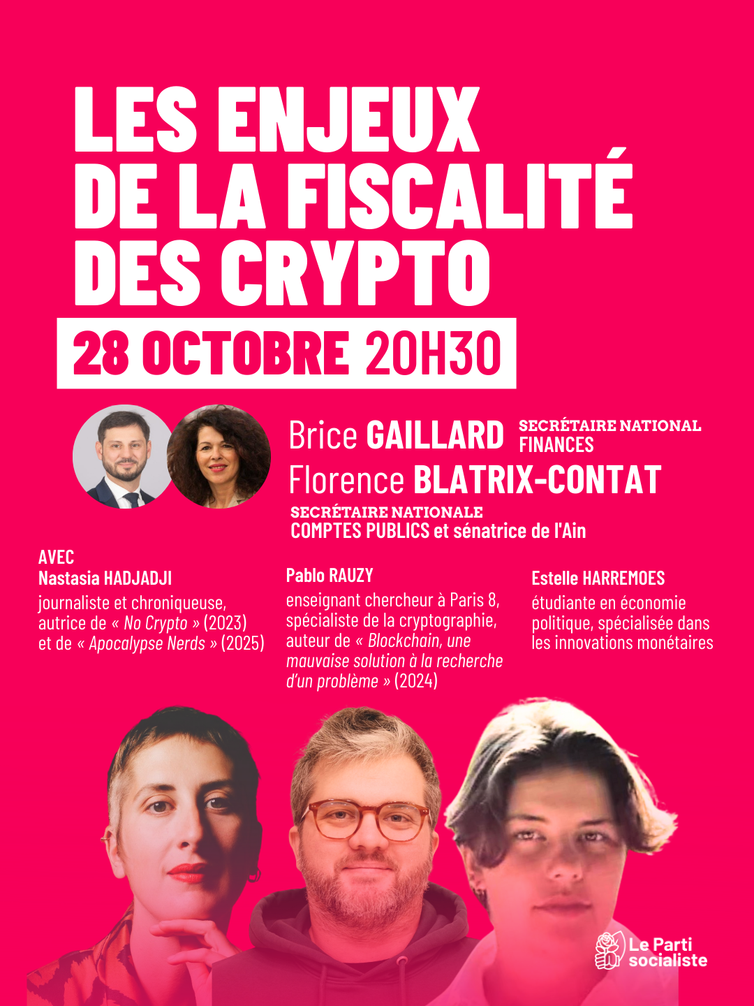 Commission Finances & Comptes publics | Les enjeux de la fiscalité des  crypto - Parti Socialiste