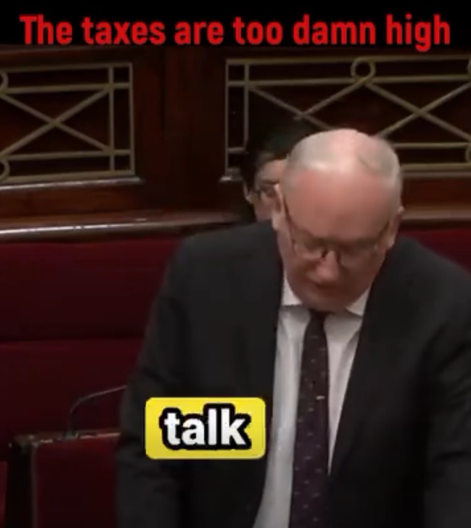 
The Taxes are too damn high!