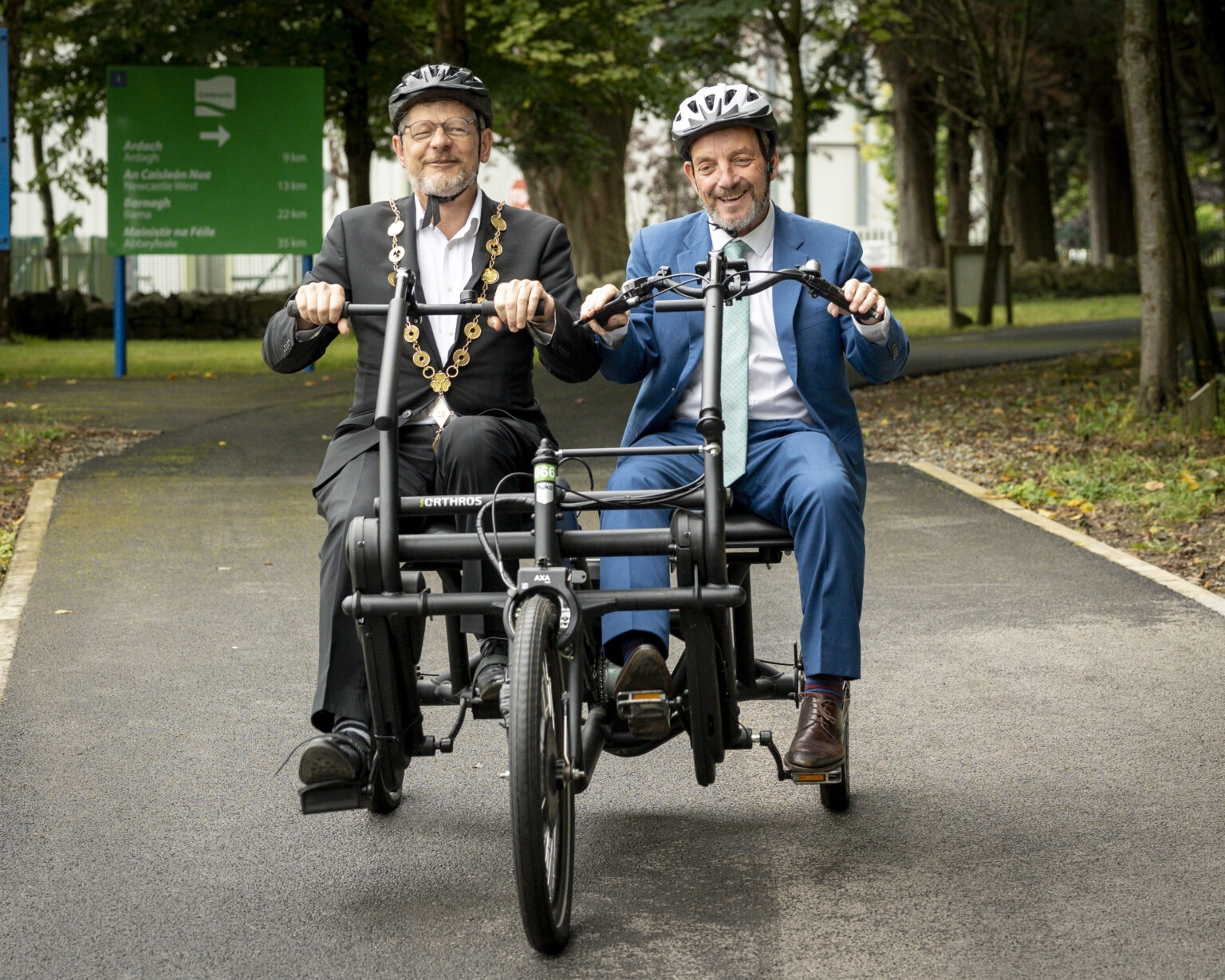 Mayoral and Ministerial Partership - Rathkeale Greenway. Photo Don Molony