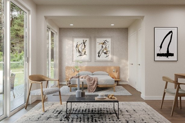 A possible Interior of a 32m2 unit