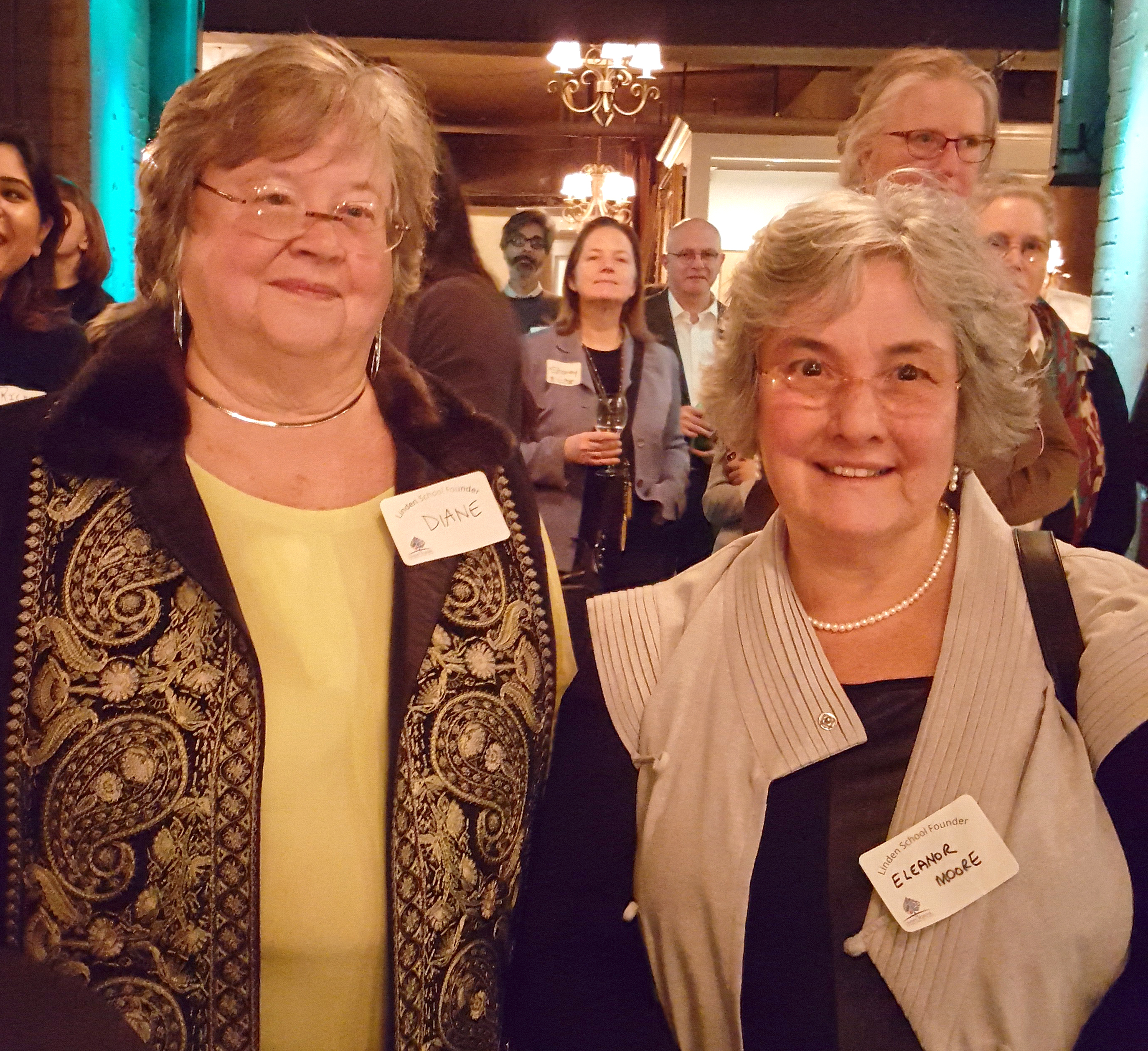 Diane Goudie and Eleanor Moore