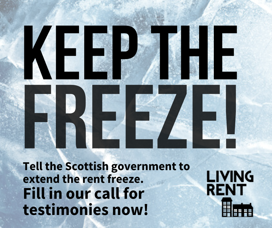 Keep the freeze! Living Rent
